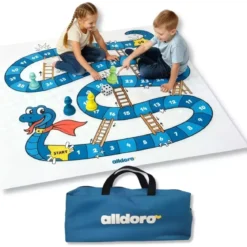 Jeu du Serpent Géant - XXL Giant Snakes & Ladders - Alldoro