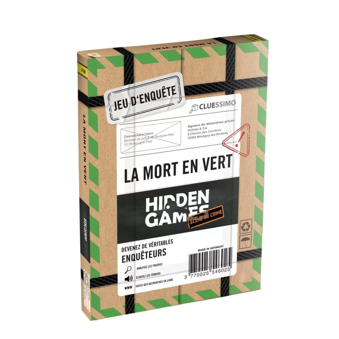 La Mort en Vert : affaire 3 - Hidden Games