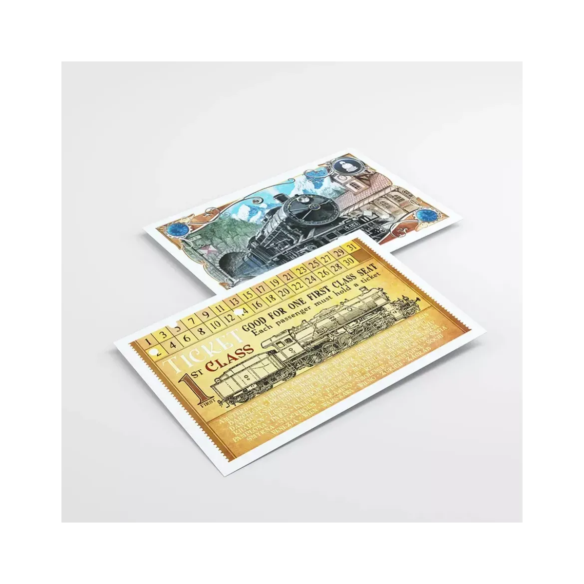 Les Aventuriers du Rail Europe - Sleeves