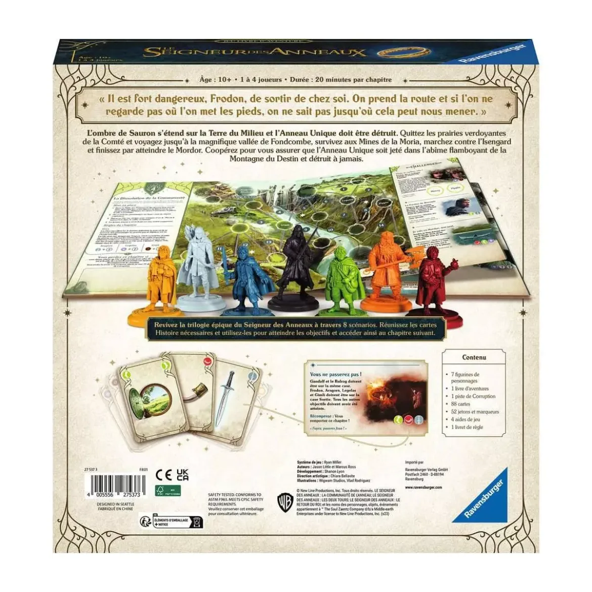 Le Seigneur des Anneaux - Jeu Livre d'Aventure