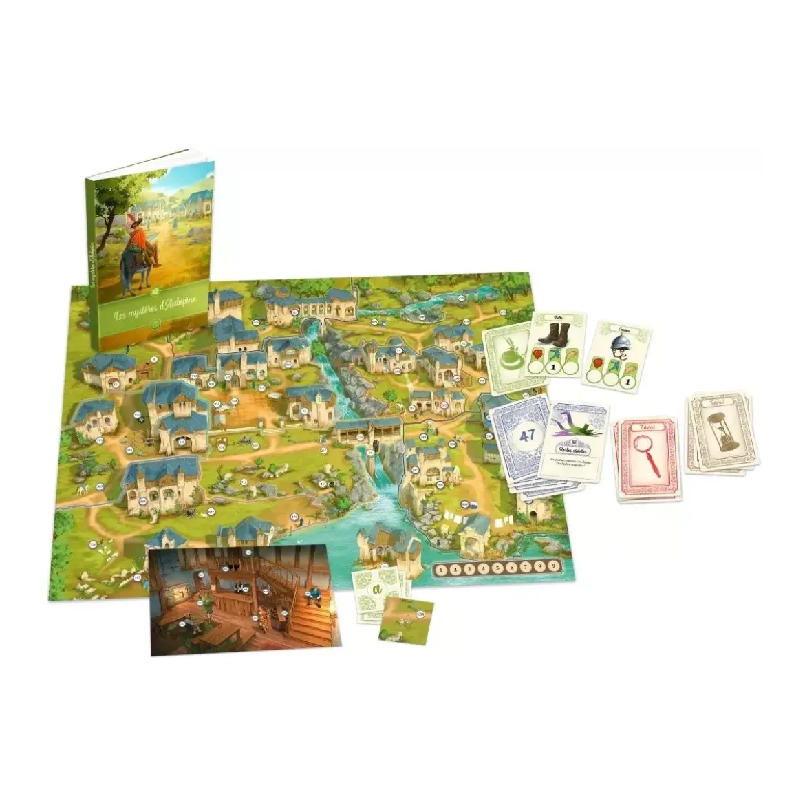 Les Mystères d'Aubepine - Livre Jeu Solo