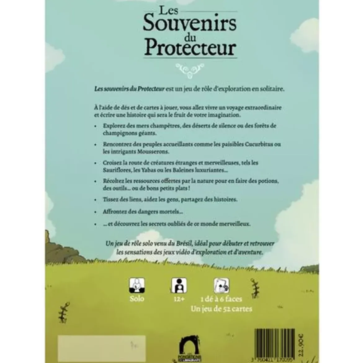 Les Souvenirs du Protecteur - Jeu de Rôle Solo