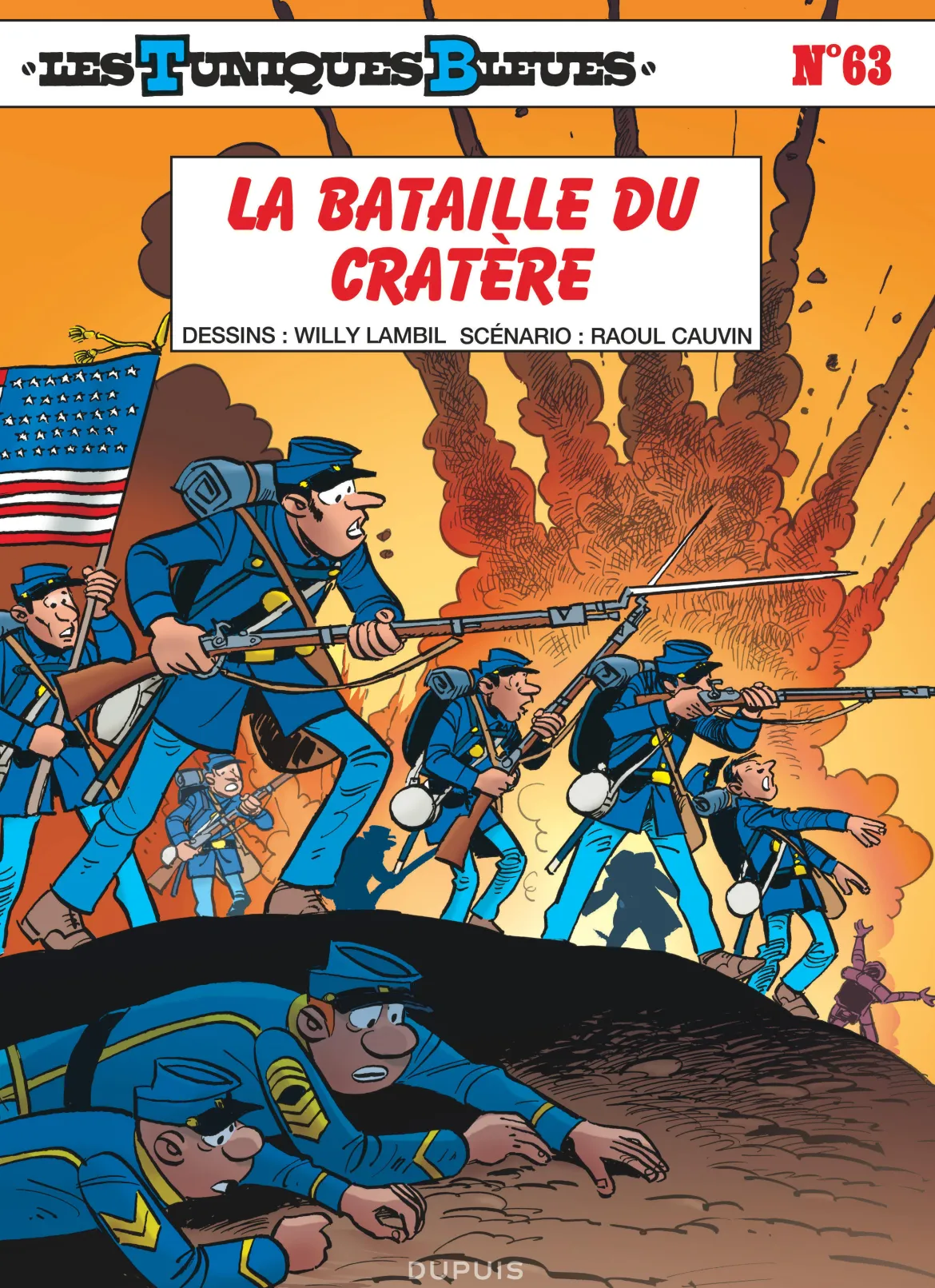 Les Tuniques Bleues - Tome 63 - La bataille du Cratère