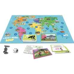 Le tour du monde de Loup - Le Jeu