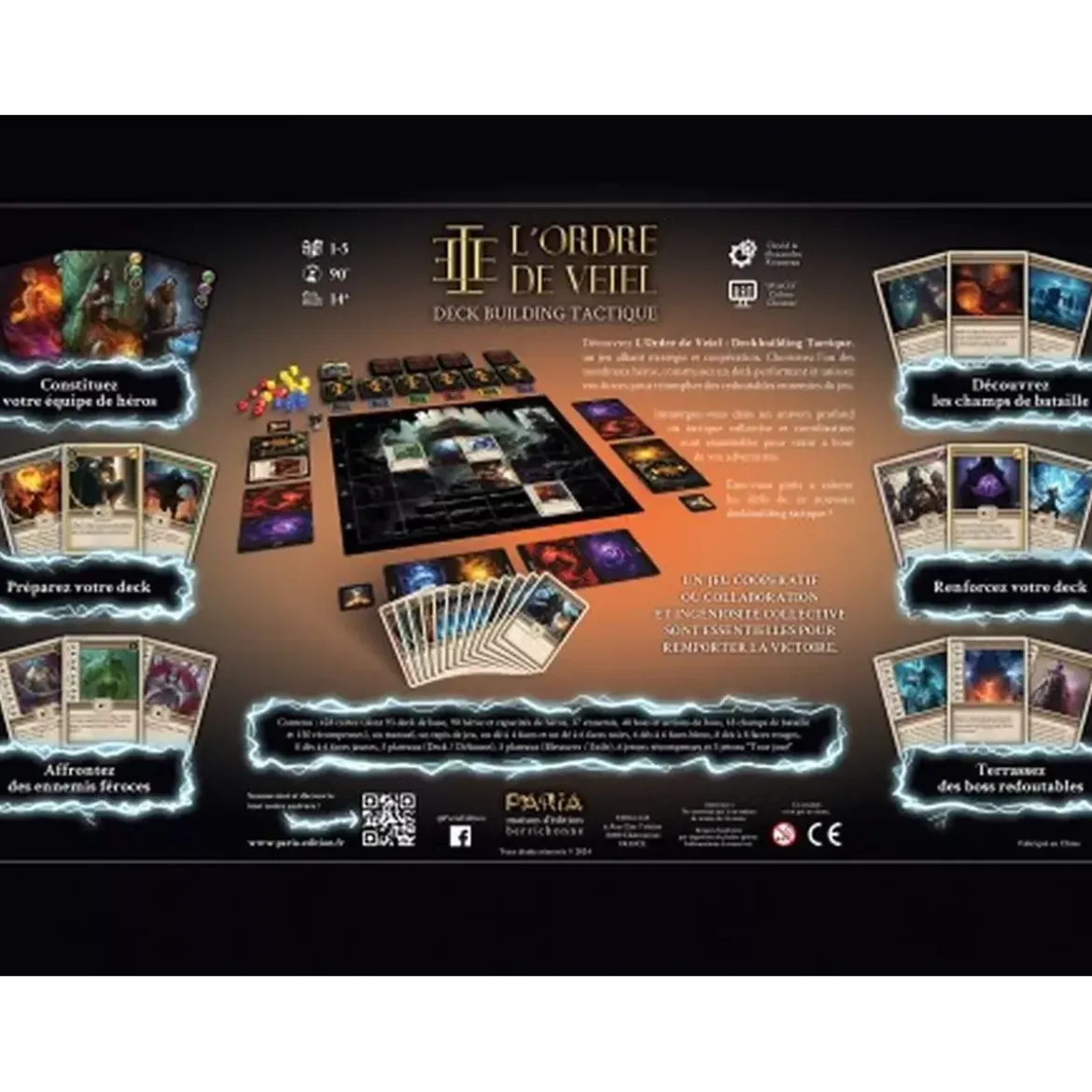 L'ordre de Veiel - Deck-building tactique