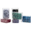 Lot de 6 x 6 Dés Colorés (16mm)
