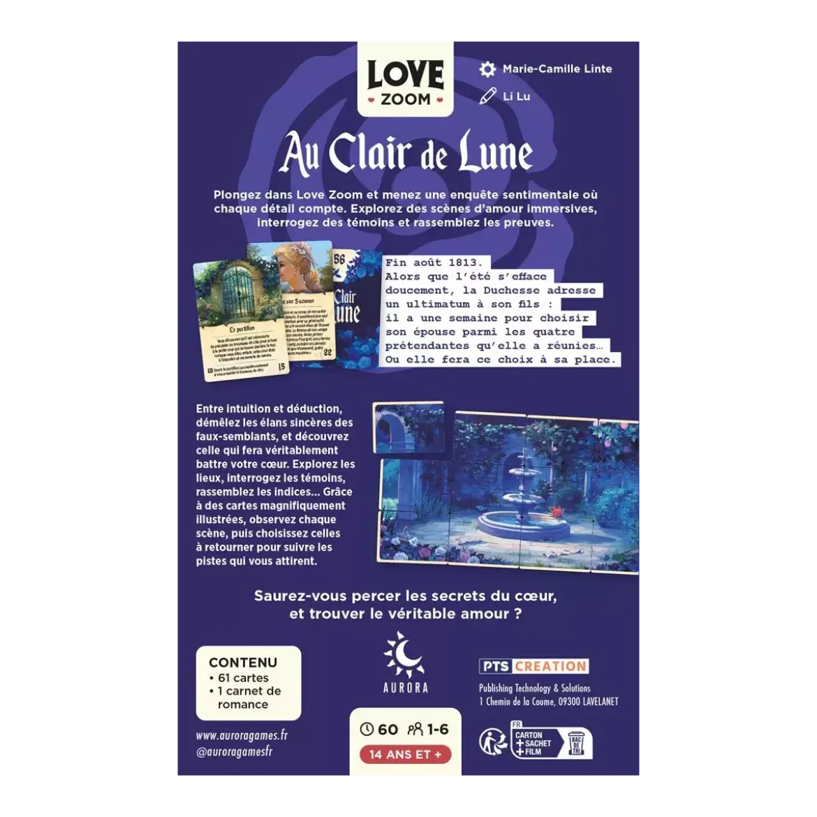 Love Zoom : Au clair de lune