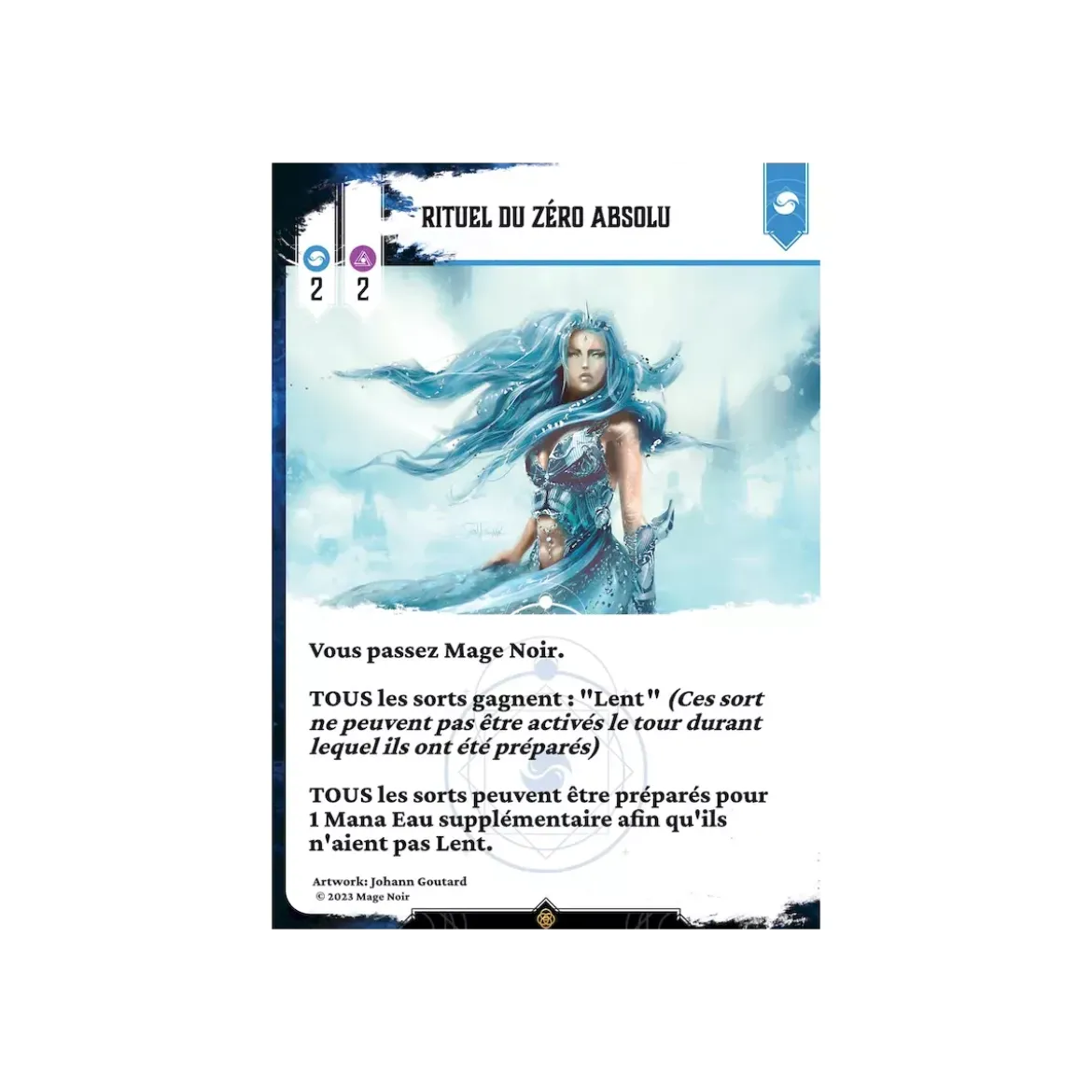 Mage Noir : Glace - Extension Eau
