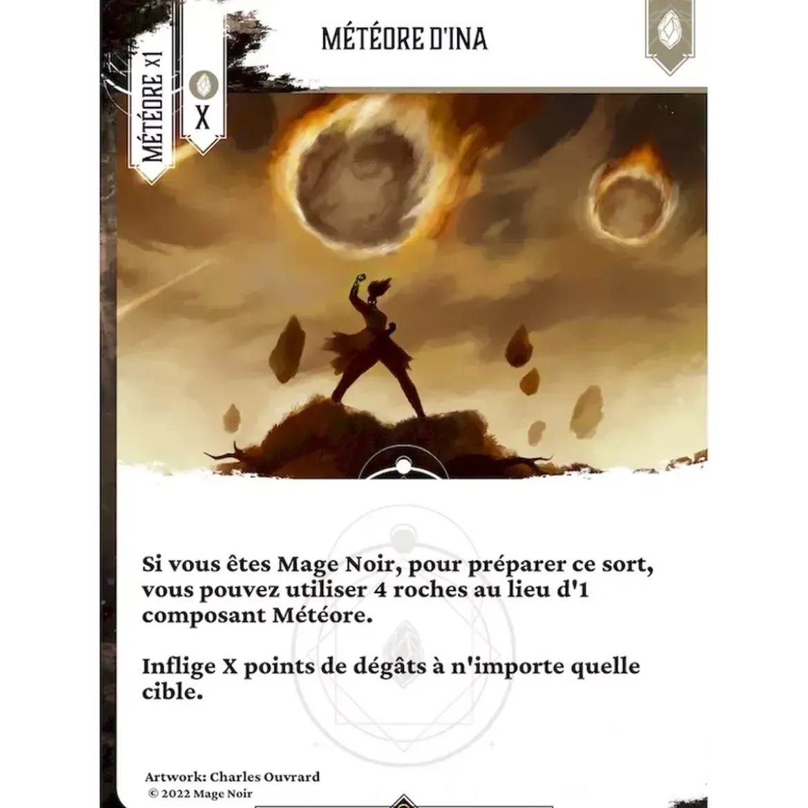Mage Noir : Voie du Guerrier-Mage - Minéral - Extension