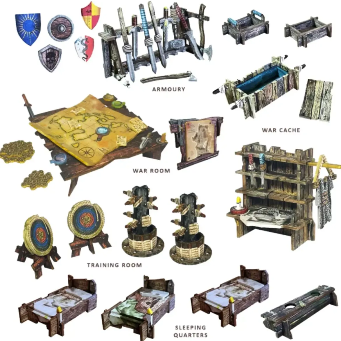 Maladum : Dungeon Garrison