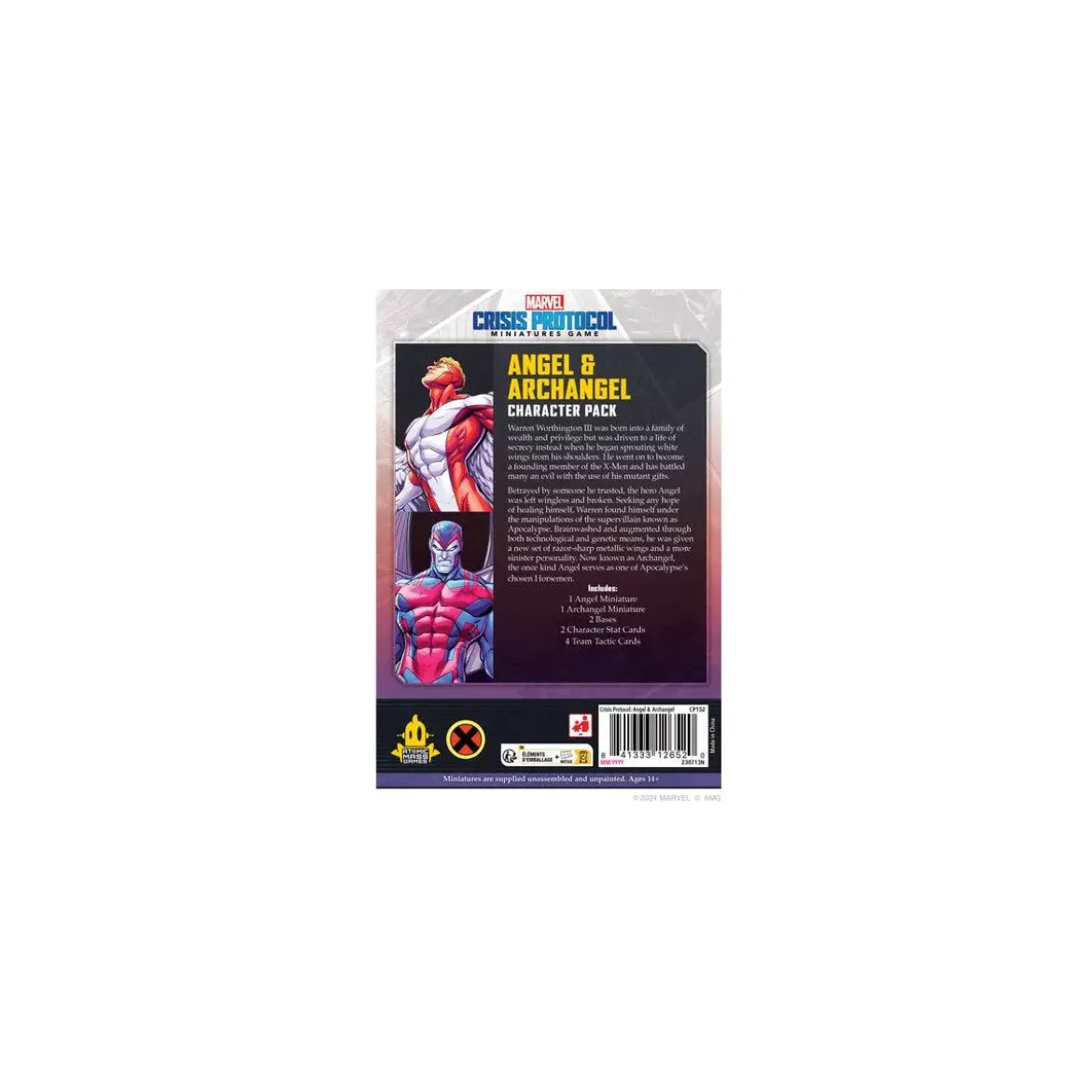 Marvel Crisis Protocol : Angel & Archangel - Character Pack
