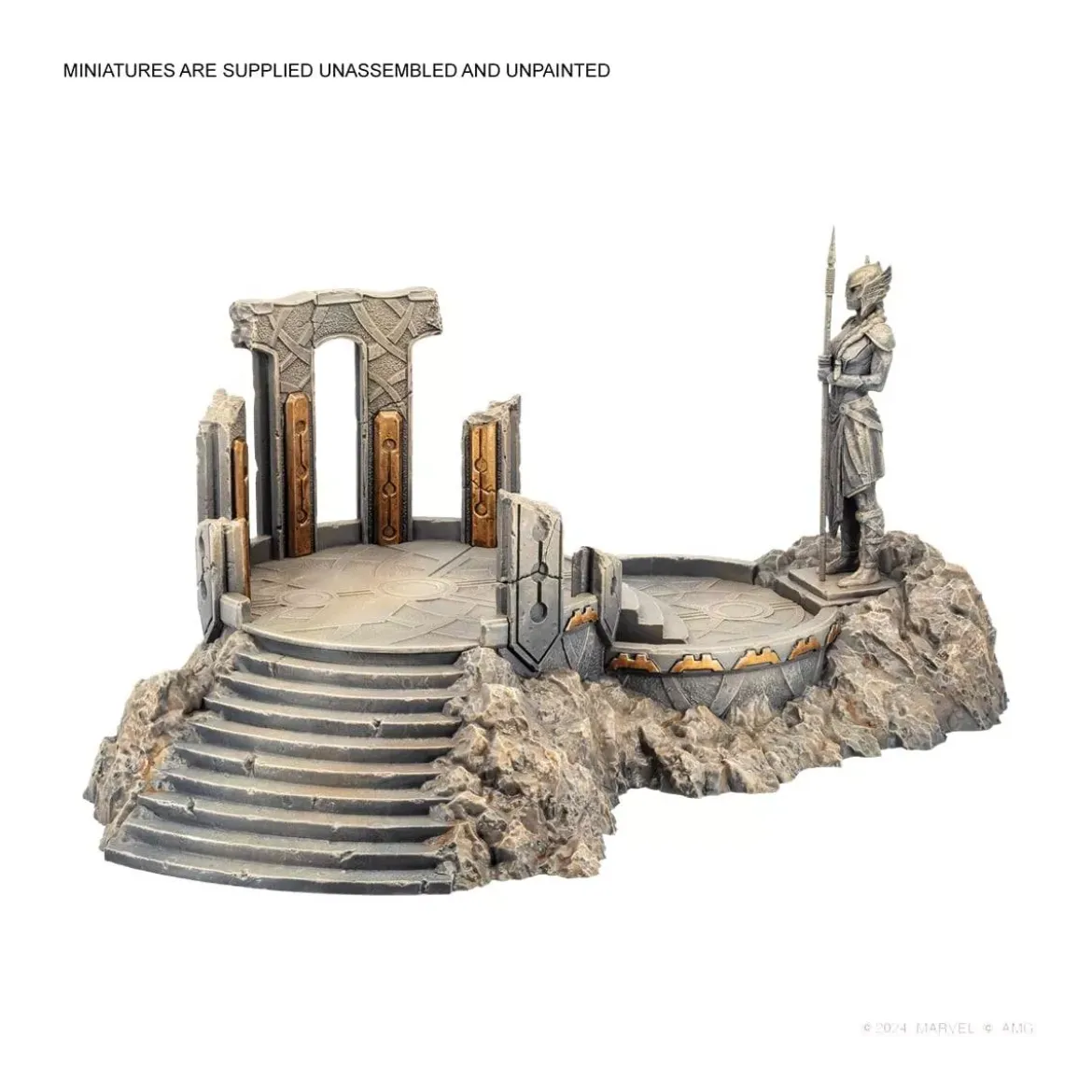 Marvel Crisis Protocol : Asgardian Shrine - Terrain Pack