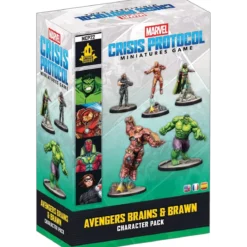 Marvel Crisis Protocol : Avengers Brains & Brawn - Character Pack