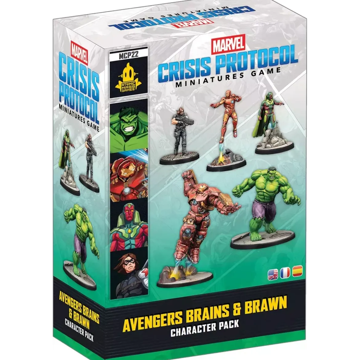 Marvel Crisis Protocol : Avengers Brains & Brawn - Character Pack