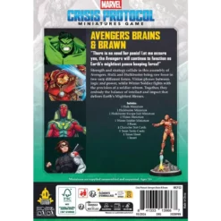 Marvel Crisis Protocol : Avengers Brains & Brawn - Character Pack