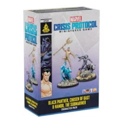 Marvel Crisis Protocol : Black Panther, Chosen of Bast & Namor, The Submariner - Character Pack