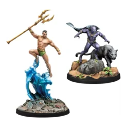Marvel Crisis Protocol : Black Panther, Chosen of Bast & Namor, The Submariner - Character Pack