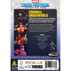 Marvel Crisis Protocol : Criminal Underworld - Affiliation Pack