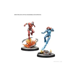 Marvel Crisis Protocol : Iron Lad & Iron Monger, Kang & Rescue - Character Pack