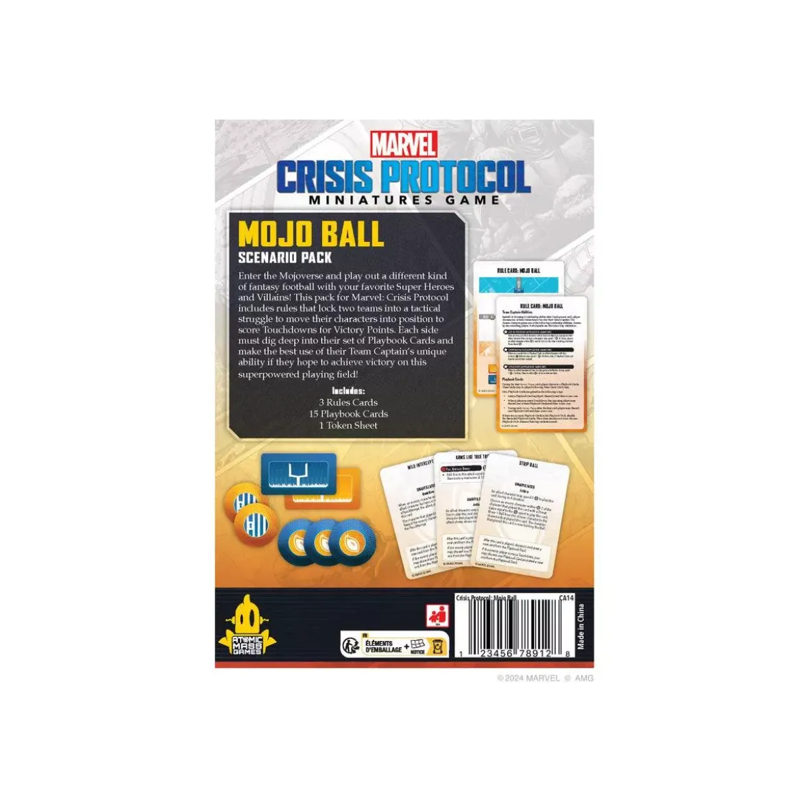 Marvel Crisis Protocol : Mojo Ball - Paquet Scénario