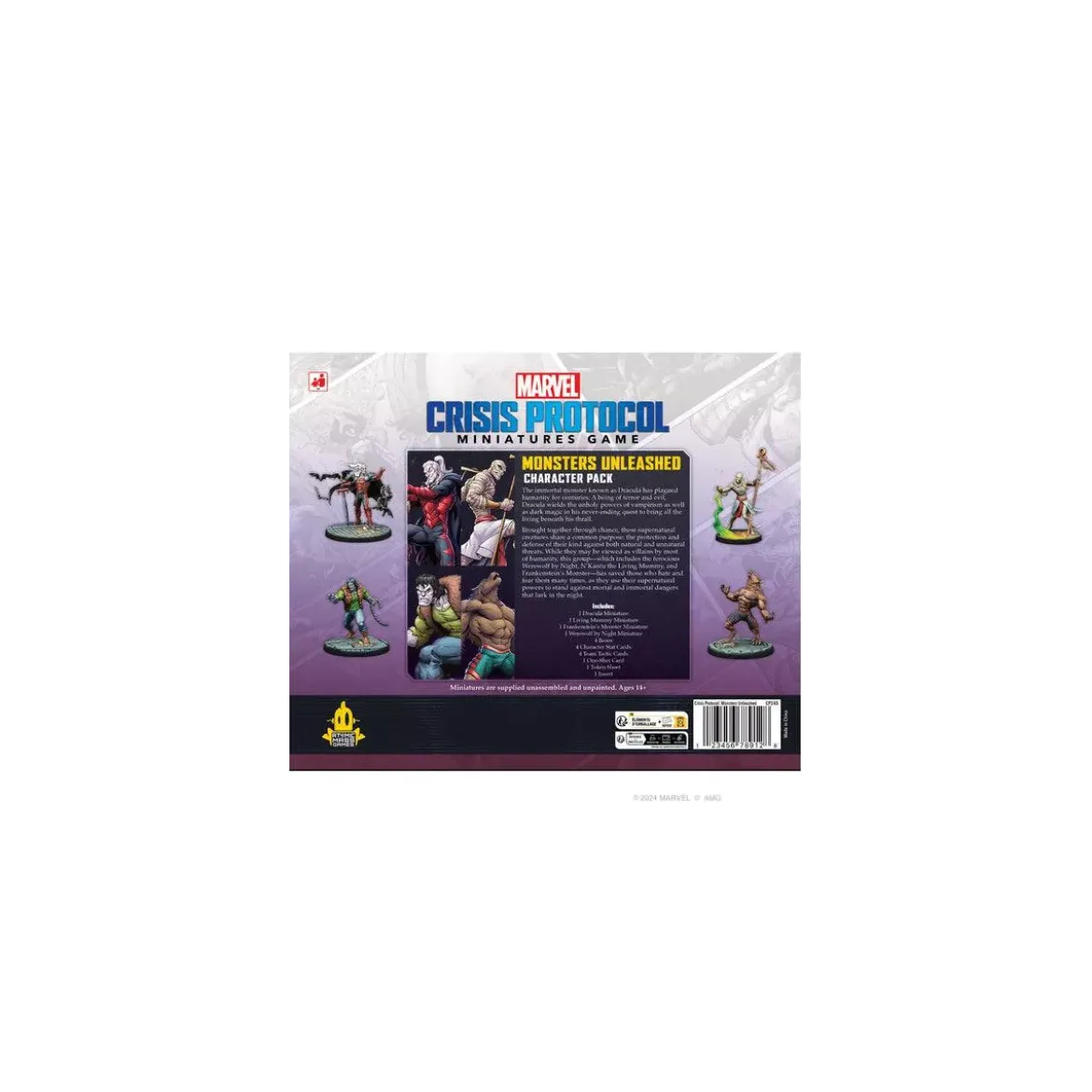 Marvel Crisis Protocol : Monsters Unleashed - Character Pack
