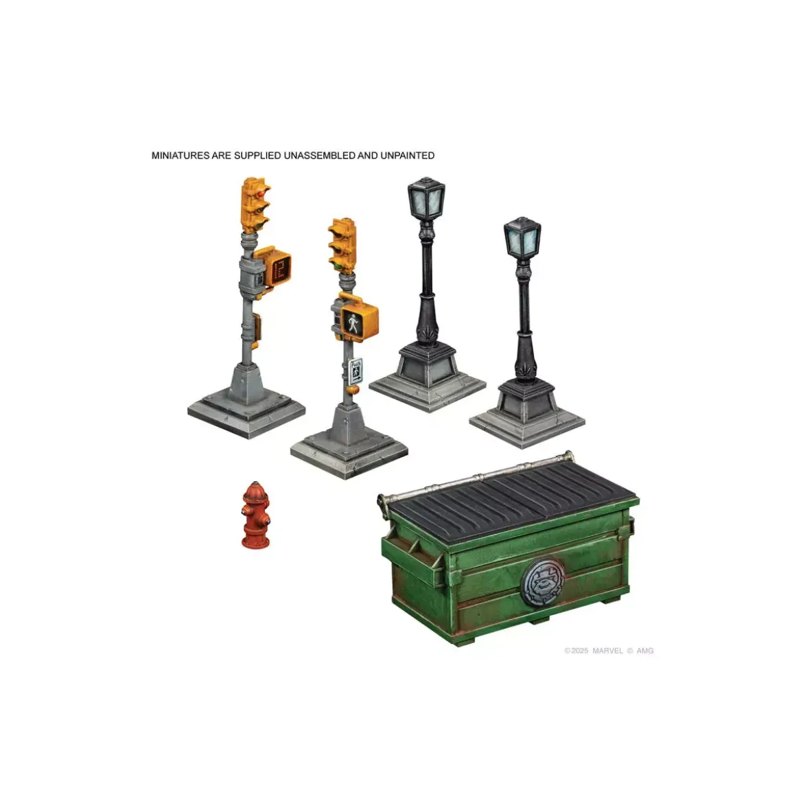 Marvel Crisis Protocol : NYC City Block - Terrain Collection