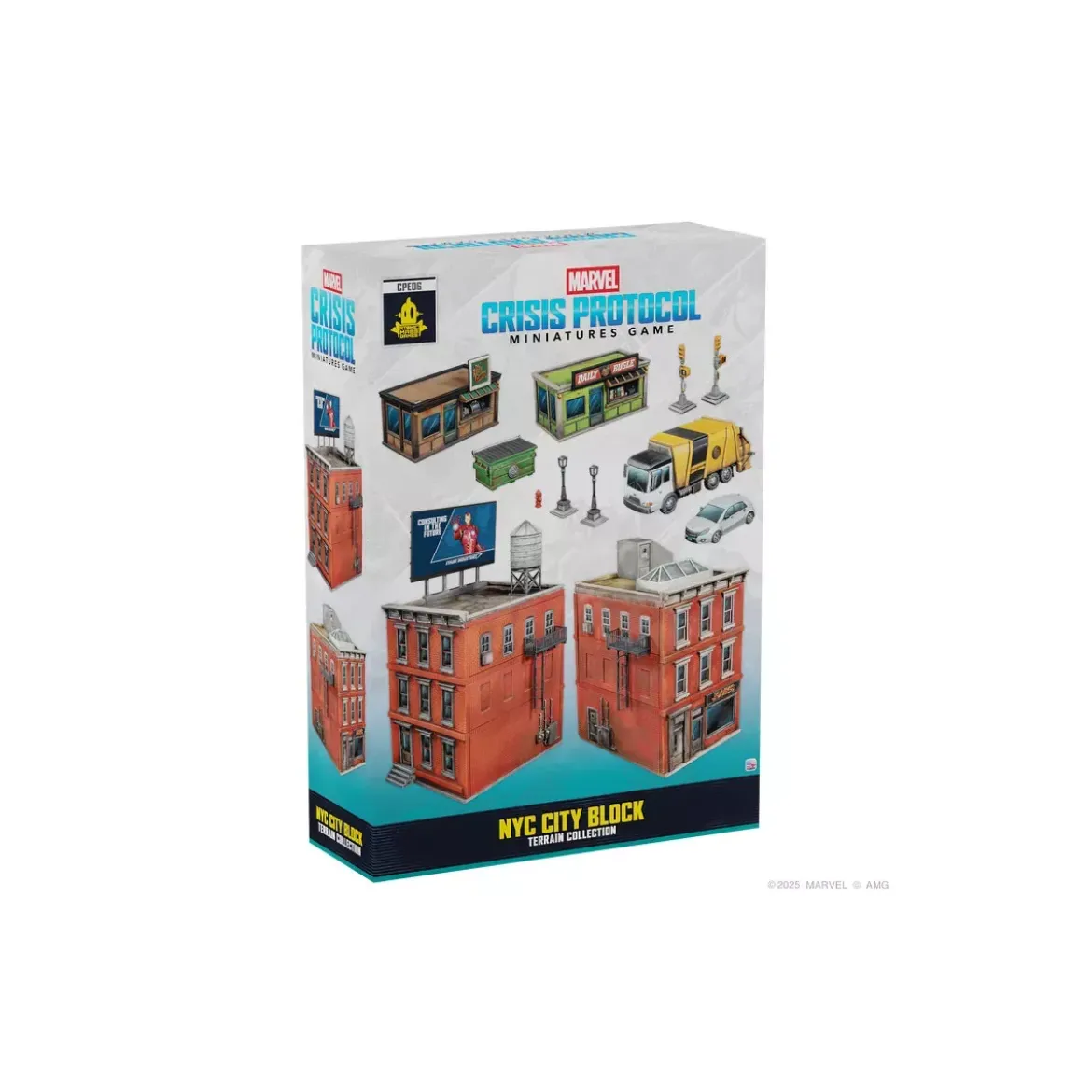 Marvel Crisis Protocol : NYC City Block - Terrain Collection