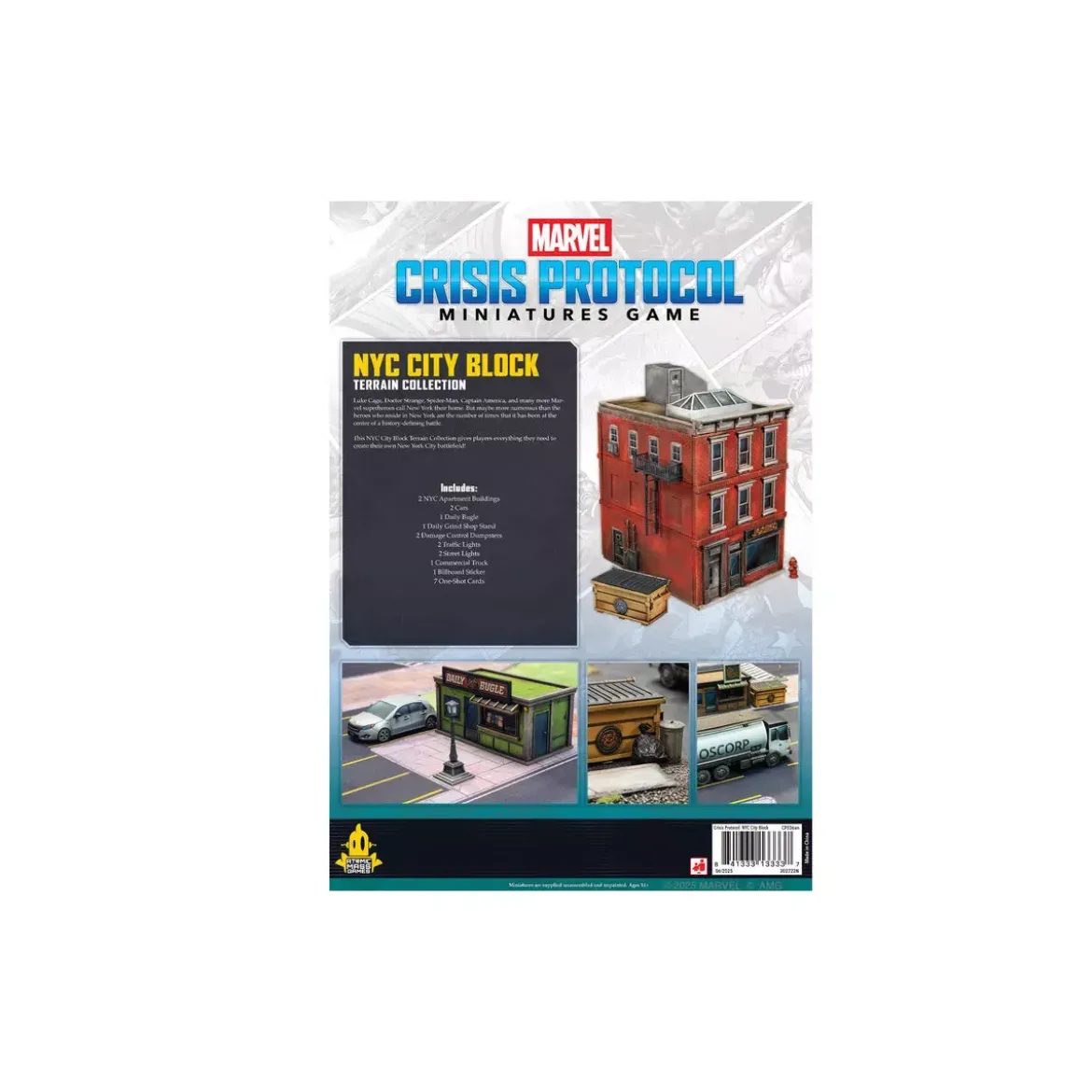 Marvel Crisis Protocol : NYC City Block - Terrain Collection