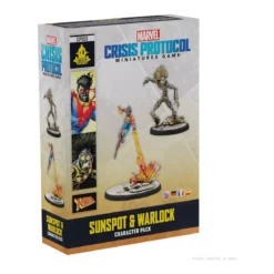 Marvel Crisis Protocol : Sunspot & Warlock - Character Pack