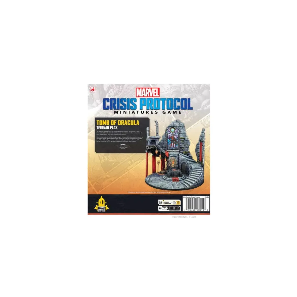 Marvel Crisis Protocol : Tomb of Dracula Castle - Terrain Pack