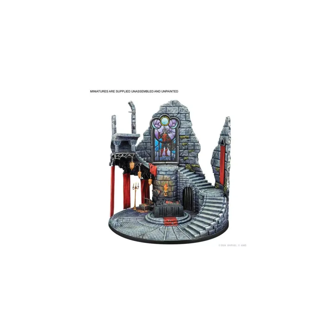 Marvel Crisis Protocol : Tomb of Dracula Castle - Terrain Pack