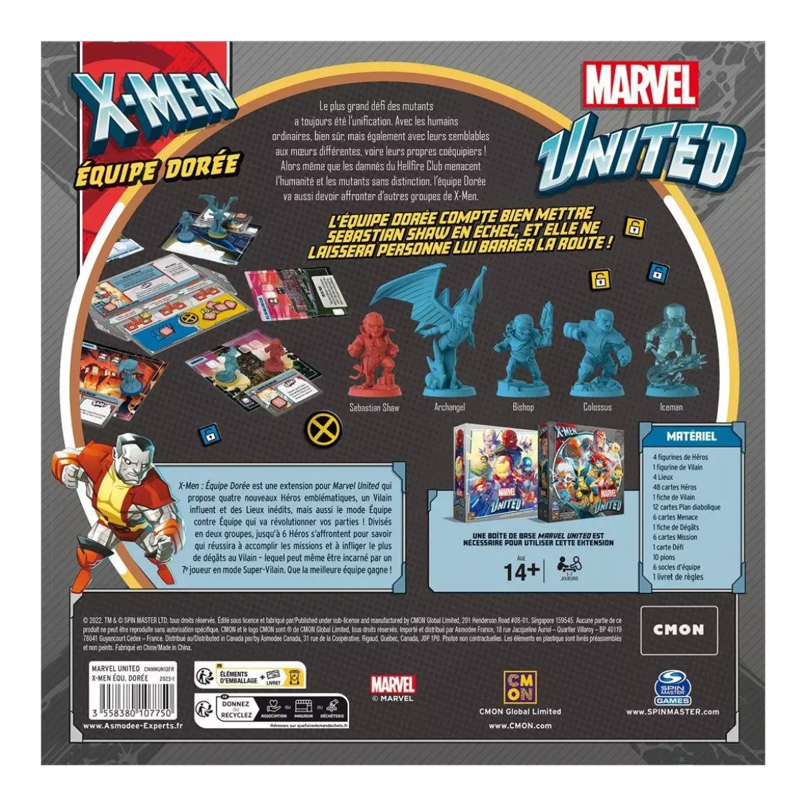 Marvel United : Gold Team - Extension