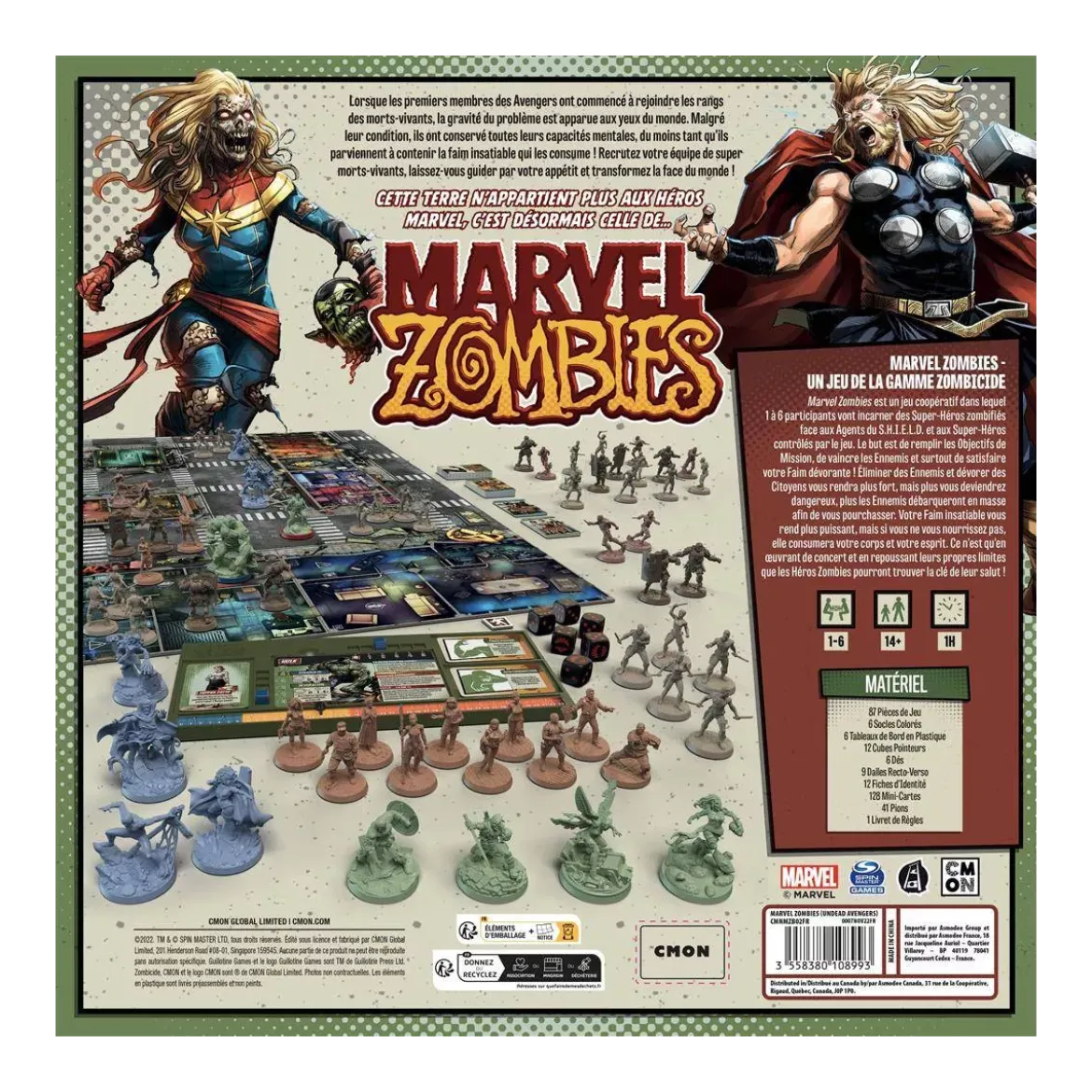 Marvel Zombies : Undead Avengers - Zombicide