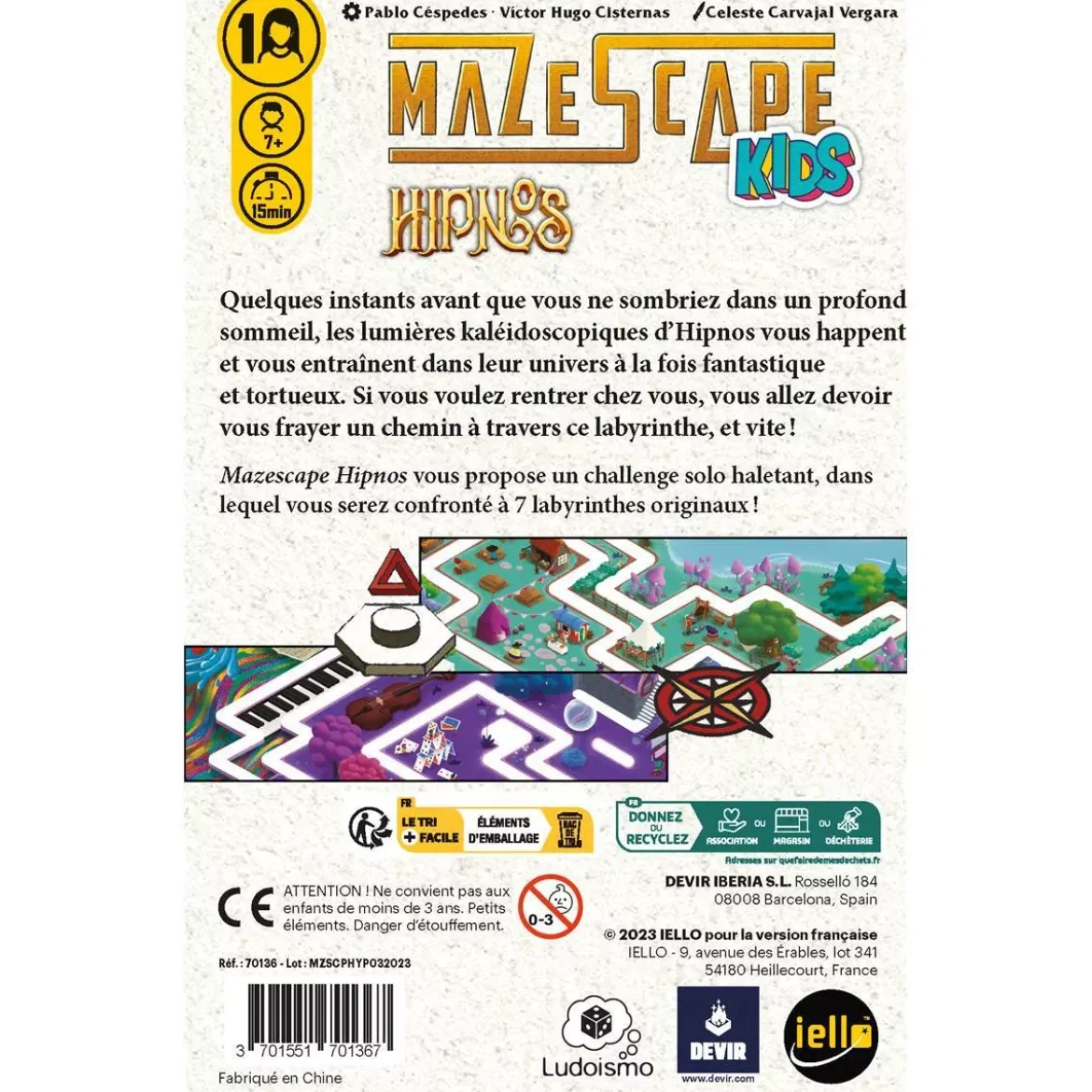 Mazescape Kids : Hipnos