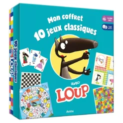 Mon Coffret 10 Jeux Classiques avec Loup