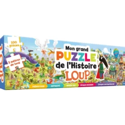 Mon Grand Puzzle de l'histoire Loup