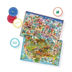 Mon Jeu de Cherche et Trouve Géant - Autour du Monde