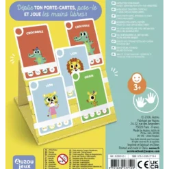 Mon porte-cartes à poser - Auzou