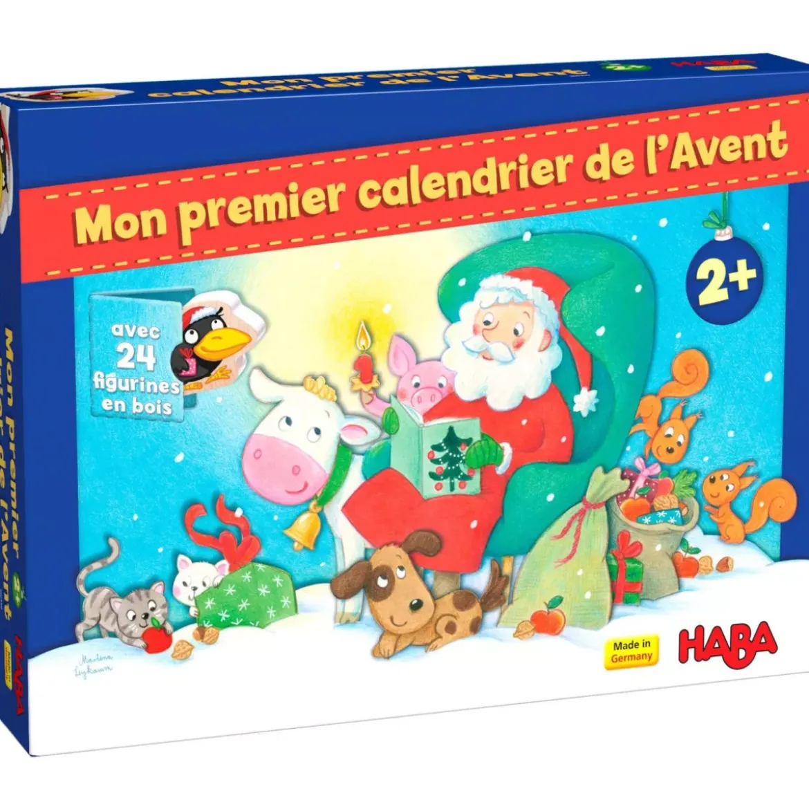 Mon premier calendrier de l'avent : Noël à la ferme
