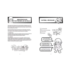 Mon Premier Jeu de Rôle - Une Aventure à Colorier : Manoir Hanté