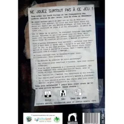 Ne jouez surtout pas à Ce Jeu - Jeu de Rôle Solo