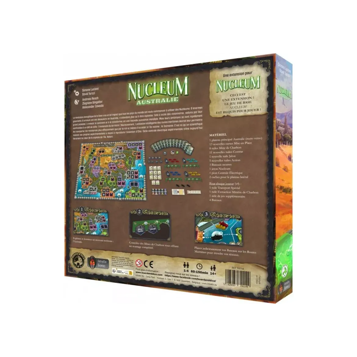Nucleum : Australie - Extension