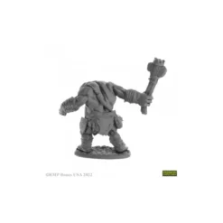 Ogre Clubber, Ogre Fighter - Figurine Créatures Reaper Miniatures