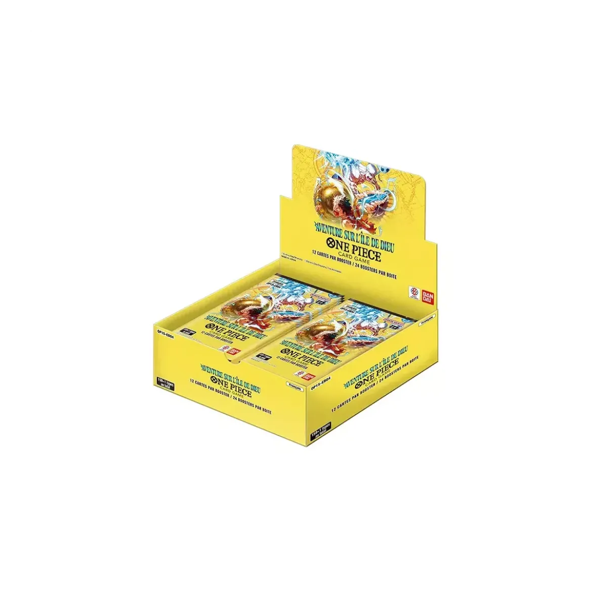 One Piece : Le Jeu de Cartes - OP15 Aventure sur l'île de Dieu - Display de 24 Boosters
