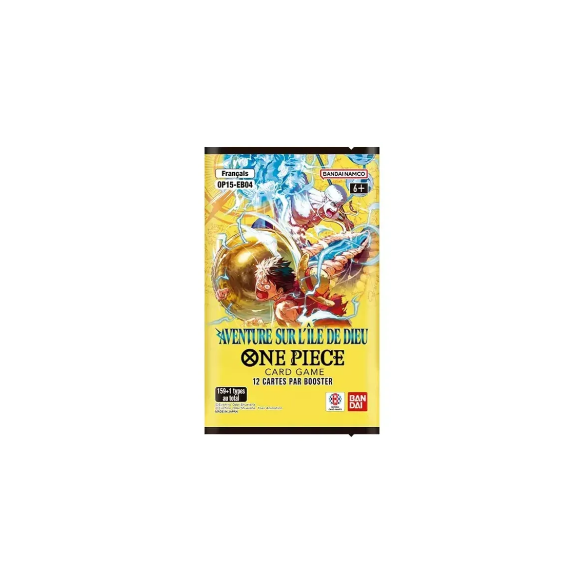 One Piece : Le Jeu de Cartes - OP15 Aventure sur l'île de Dieu - Display de 24 Boosters