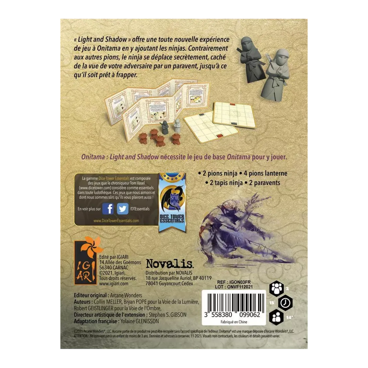 Onitama : Light and Shadow - Extension