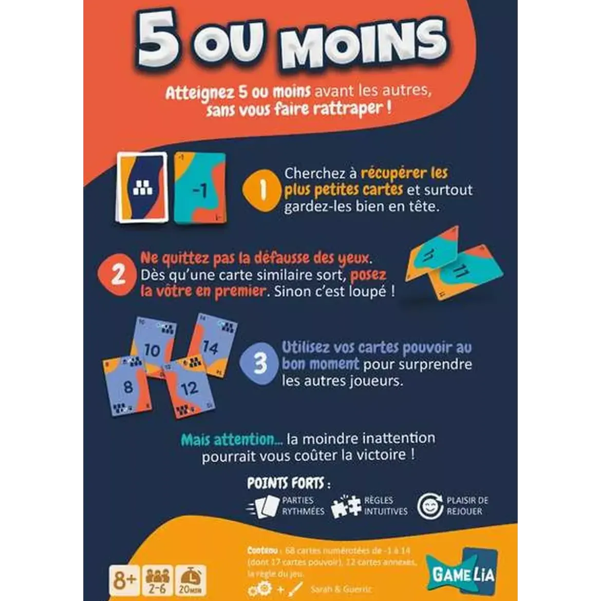 5 ou Moins