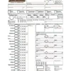 Pathfinder 2 : Fiches de Personnages