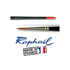 Pinceau Raphaël Kolinsky S 8404 - Taille n° 3/0 Pointe Fine