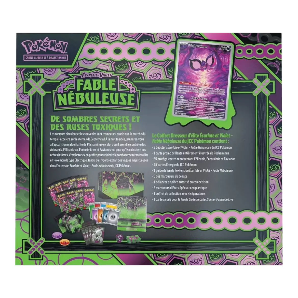 Pokémon : Coffret Dresseur d'Elite Fable Nébuleuse - EV6.5